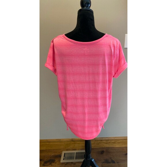 Made for Life Top Size PXL Activewear Pink Shortsleeved Blouse Work out - Picture 6 of 10
